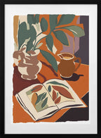 Leafy Afternoon, arte de Treechild con marco