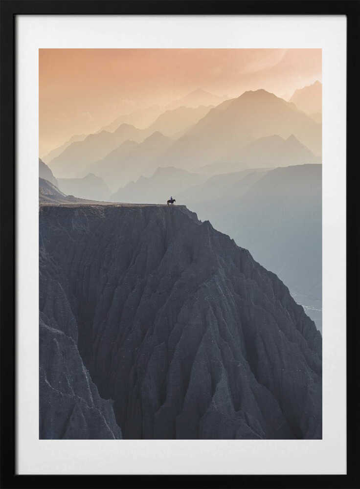 Solitary Cliff Rider