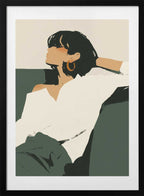 Quiet Elegance, arte de Treechild con marco