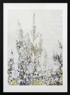 Frosted Golden Reeds, arte de Imaginative con marco