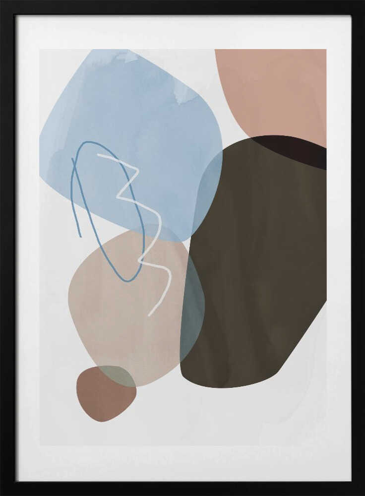 Graphic 150 HX, arte de Mareike Böhmer con marco
