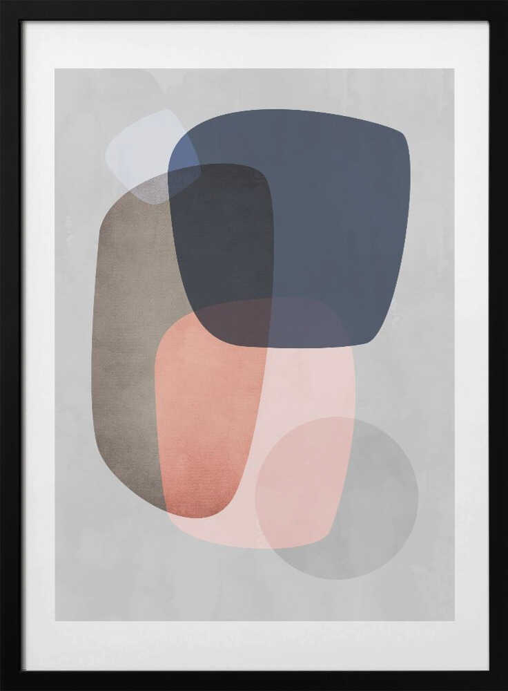 Graphic 189C, arte de Mareike Böhmer con marco