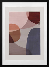 Graphic 196X, arte de Mareike Böhmer con marco