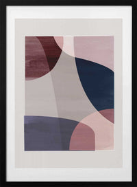 Graphic 196Y, arte de Mareike Böhmer con marco