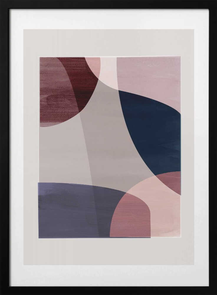 Graphic 196Y, arte de Mareike Böhmer con marco