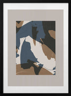 Abstract Brush Strokes 60, arte de Mareike Böhmer con marco
