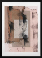 Abstract Brush Strokes 17y, arte de Mareike Böhmer con marco