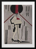 Modern Fashion Figure, arte de Doris Schmitz con marco