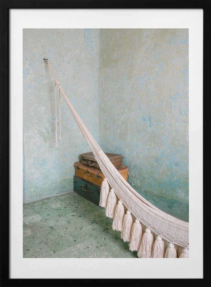 The Slow Life, arte de Raisa Zwart con marco