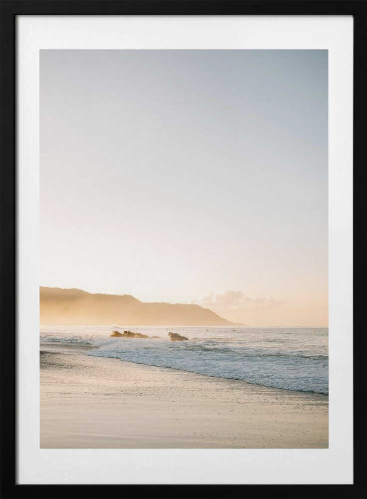 Santa Teresa Mornings, arte de Raisa Zwart con marco