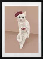 French Cat With Beret
