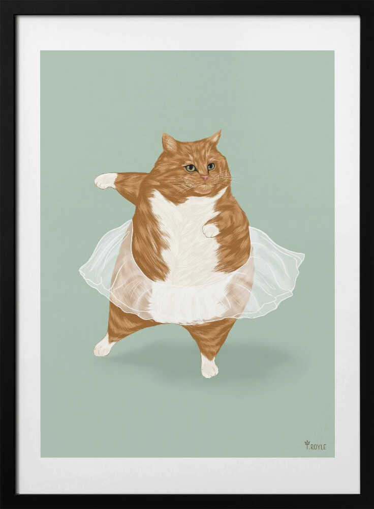 Dancing Ballet Cat