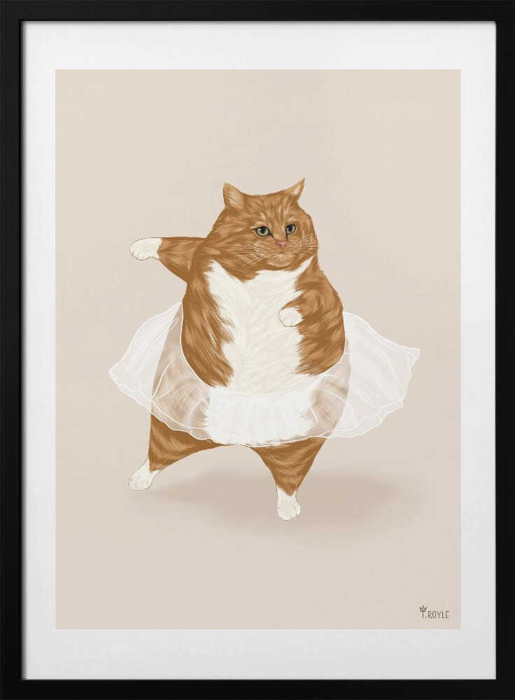 Chonky Cat Ballerina