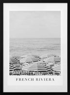 Classic European Beach, arte de Talitha McQueen con marco