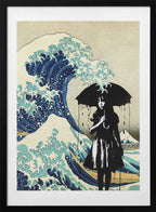 Under the Wave, arte de Dikhotomy con marco