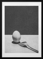 Egg Fork Shadow Play, arte de Haruto Shimaoka con marco