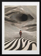 Op Art Journey, arte de Taudalpoi con marco