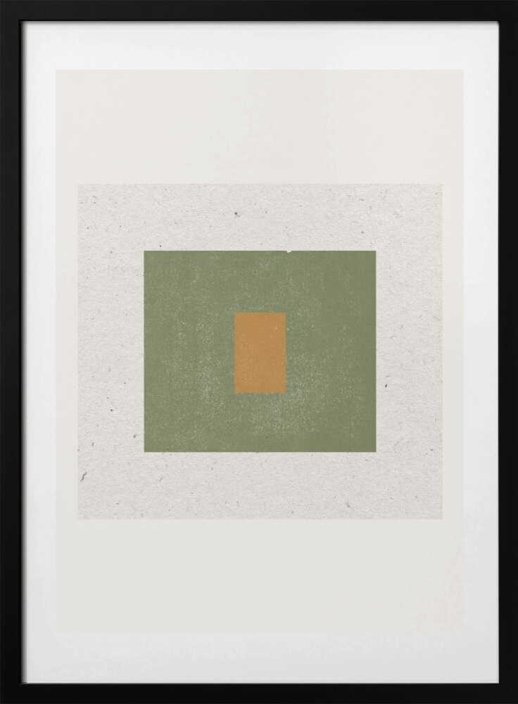 Minimalist Harmony, arte de THE MIUUS STUDIO con marco