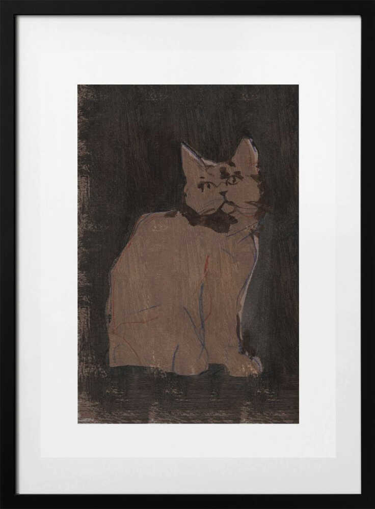 Moody Cat Portrait