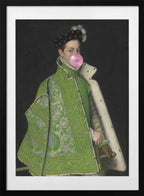 Regal Bubble Gum Pop, arte de Talitha McQueen con marco