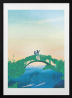 Couple's Peaceful Horizon, arte de Annelien Smet con marco