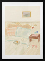 Cozy Morning Retreat, arte de Katharina Puritscher con marco