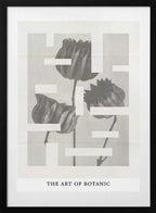 The art of botanic No.1, arte de THE MIUUS STUDIO con marco