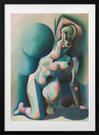 Neo Deco - 27-08-25, arte de Corné Akkers con marco