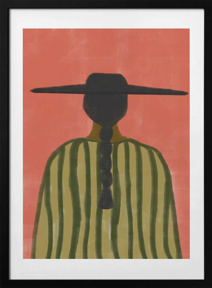 Southwester Woman No.2, arte de THE MIUUS STUDIO con marco