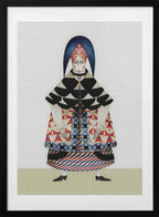 Whimsical Folk Figure, arte de Luca di Napoli con marco
