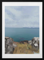 Clifftop Ocean View, arte de GIovanna Gil Alves con marco