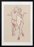 Together Without Trying, arte de Uma Gokhale con marco