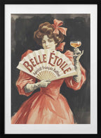 Elegant Lady with Aperitif, arte de Andreas Magnusson con marco