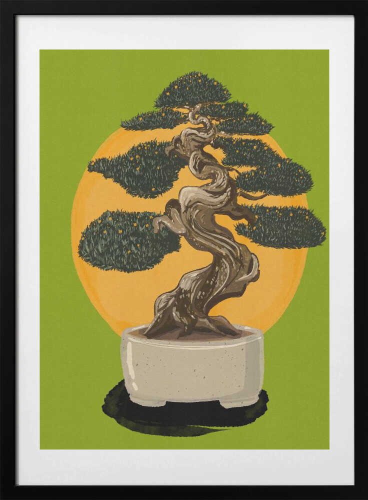 Bonsai Tree Sunset