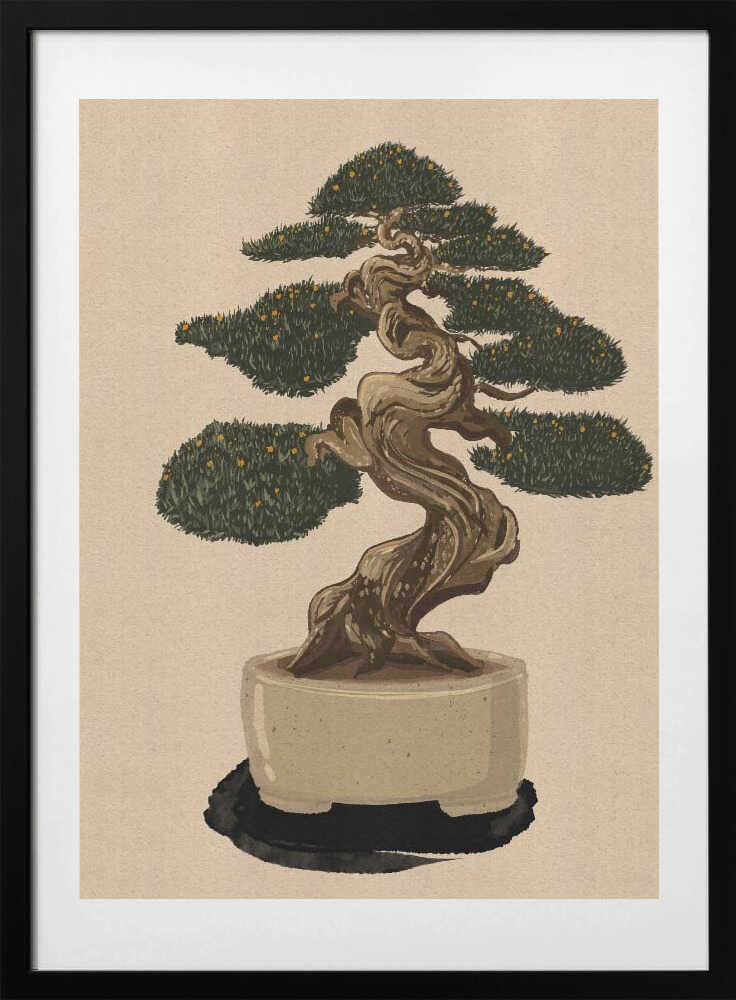 Serene Japanese Bonsai