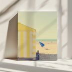 Summer Beach Hut, arte de Massimo Della Latta impreso en canvas