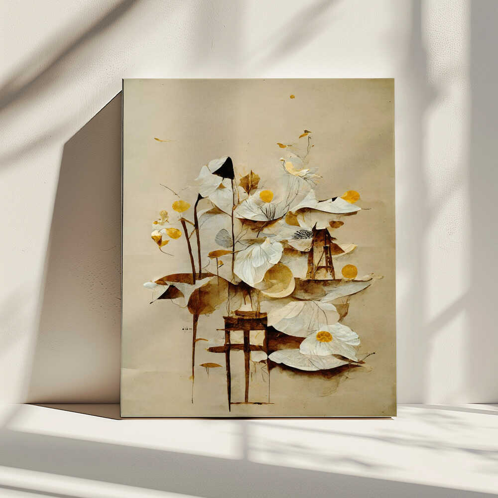 Blooming Serenity, arte de Treechild impreso en canvas