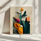 Floral Symphony, arte de Treechild impreso en canvas