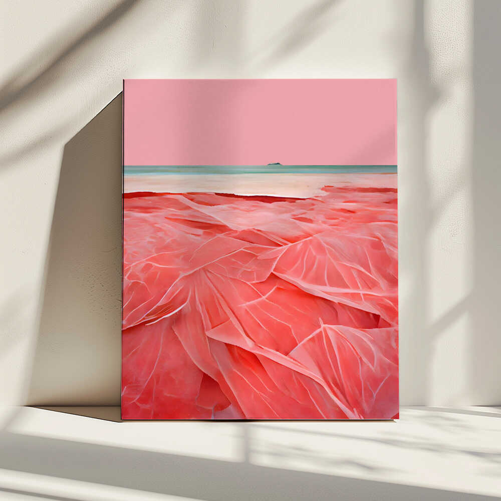 Crimson Dreams, arte de Treechild impreso en canvas