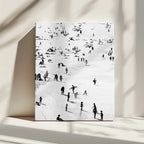 Beach Silhouettes, arte de Kathrin Pienaar impreso en canvas