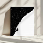 Night Sky Climber, arte de Balazs Solti impreso en canvas