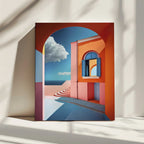 Vibrant Dreamscape, arte de Treechild impreso en canvas