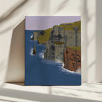 Towering Cliffs Lighthouse, arte de Charlotte Trudgett impreso en canvas