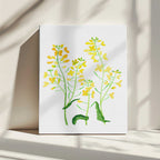 Watercolor Spring Flowers, arte de Kata Botanical impreso en canvas
