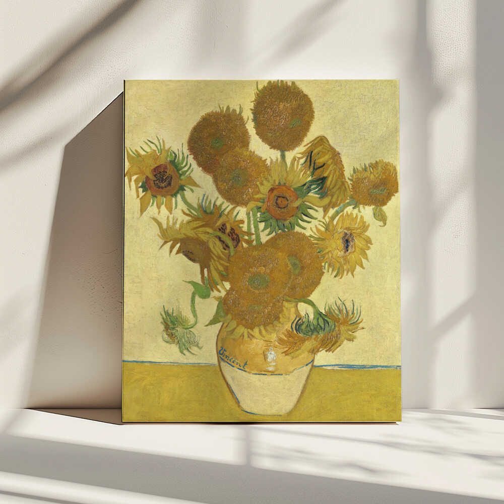 Sunflowers, arte de Vincent Van Gogh impreso en canvas
