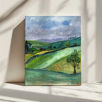 Rolling Green Hills, arte de Sharyn Bursic impreso en canvas
