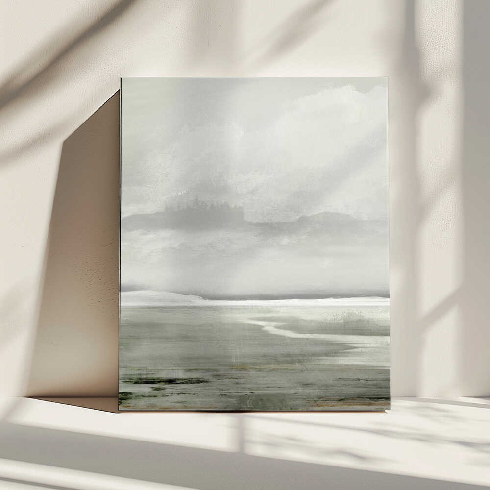 Lakes, arte de Dan Hobday impreso en canvas
