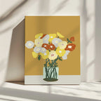 Warm Floral Bouquet, arte de Sharyn Bursic impreso en canvas