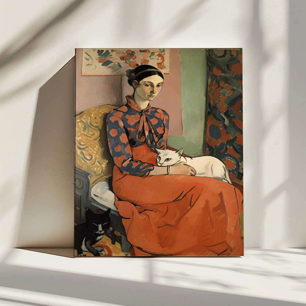 Serene Companions, arte de Treechild impreso en canvas
