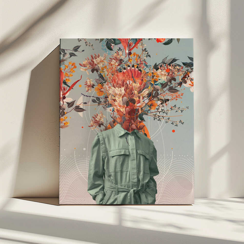 You Smell Like Home, arte de Frank Moth impreso en canvas